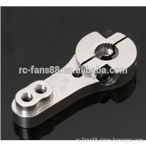 High Quality Silver 23T/24T/25T Half Size Metal Servo Arm